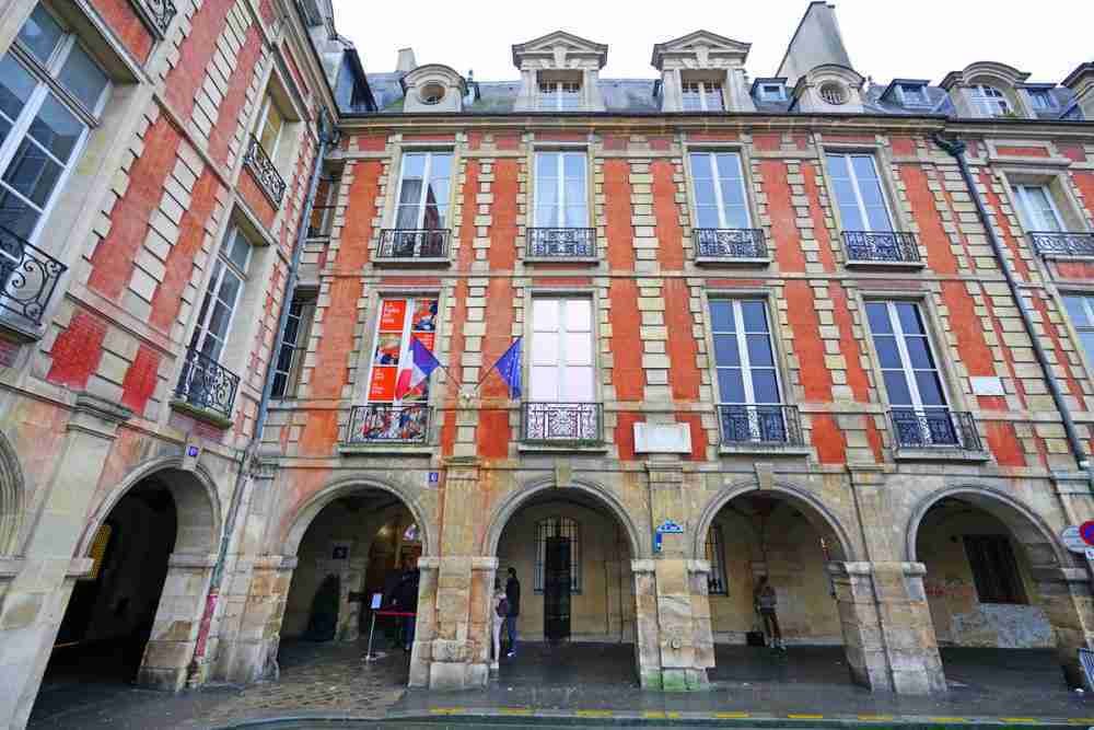 Maison de Victor Hugo in Paris in France