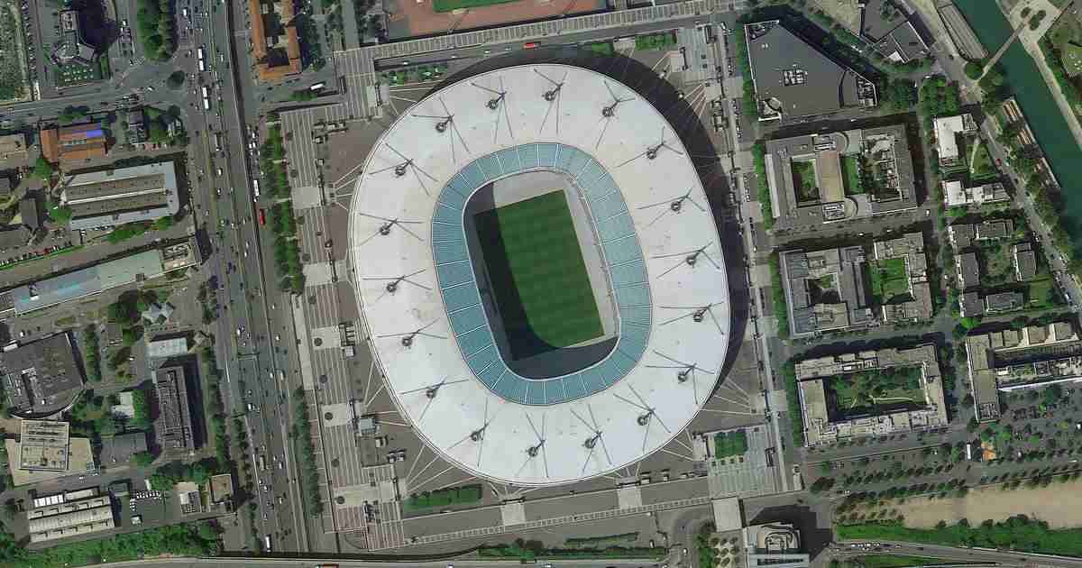 Stade de France in Paris in France