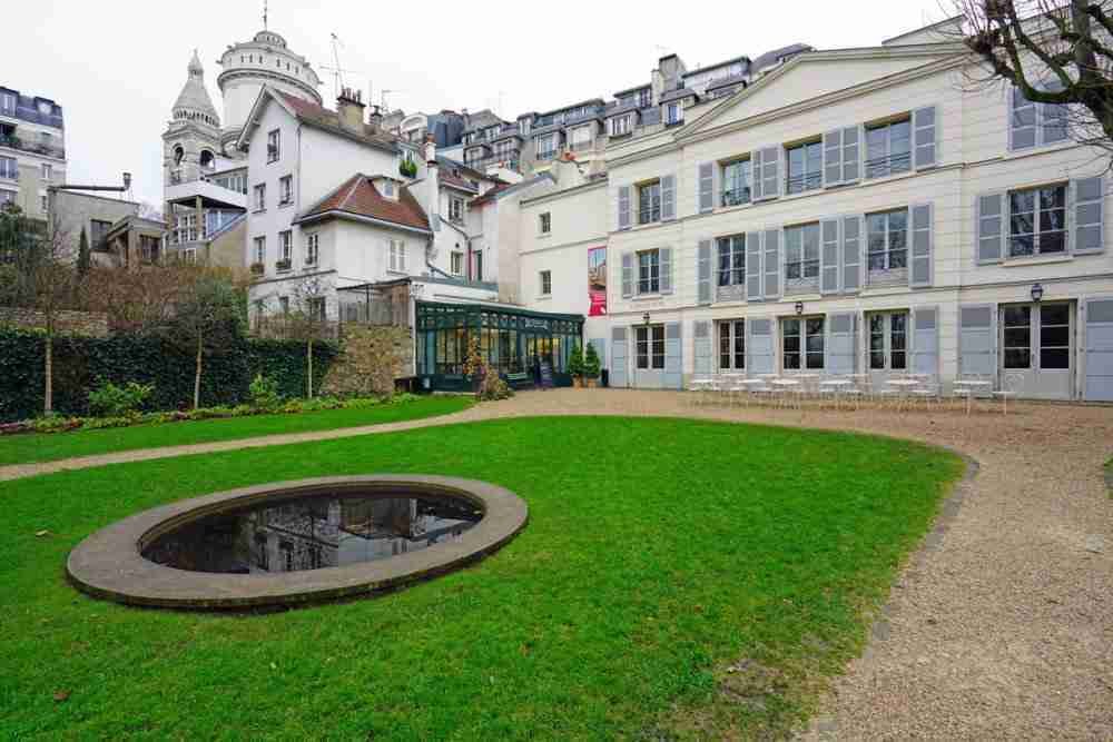 Montmartre Museum in Paris in France