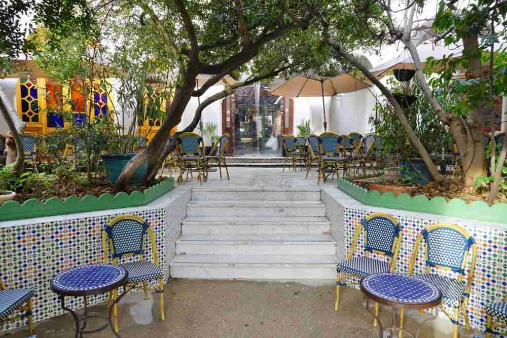 Café Maure in Grand Paris Mosque in Paris in France