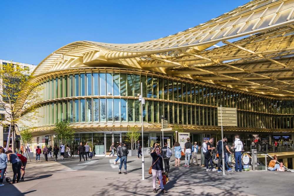 Forum Les Halles in Paris in France