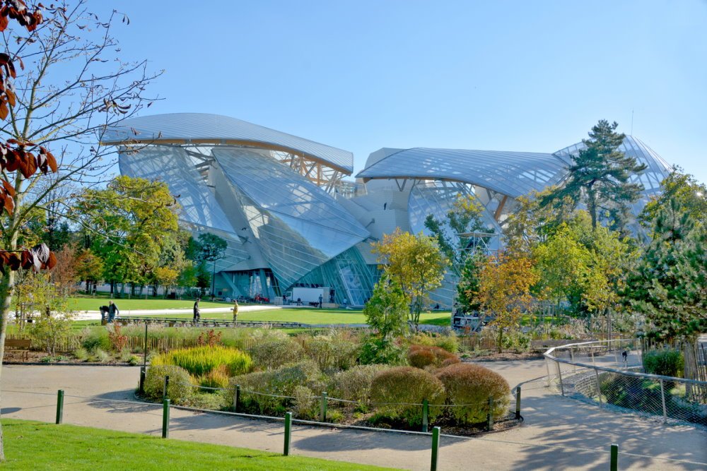Louis Vuitton Foundation in Paris in France