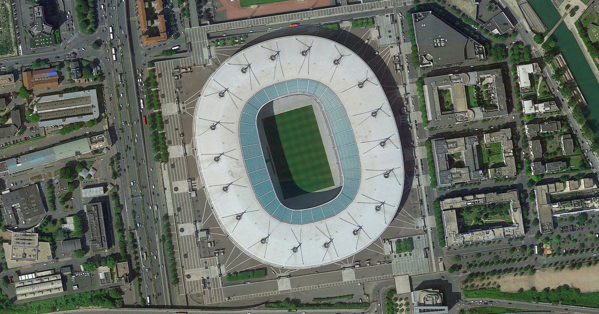 Stade de France in Paris in France