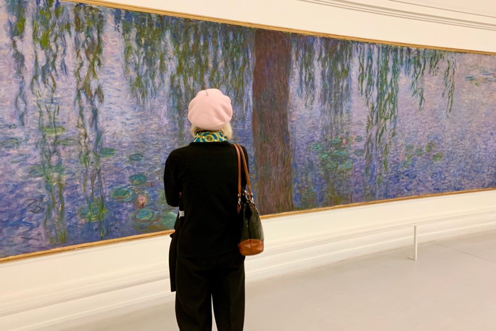 Water Lilies cycle by Claude Monet in Paris in France