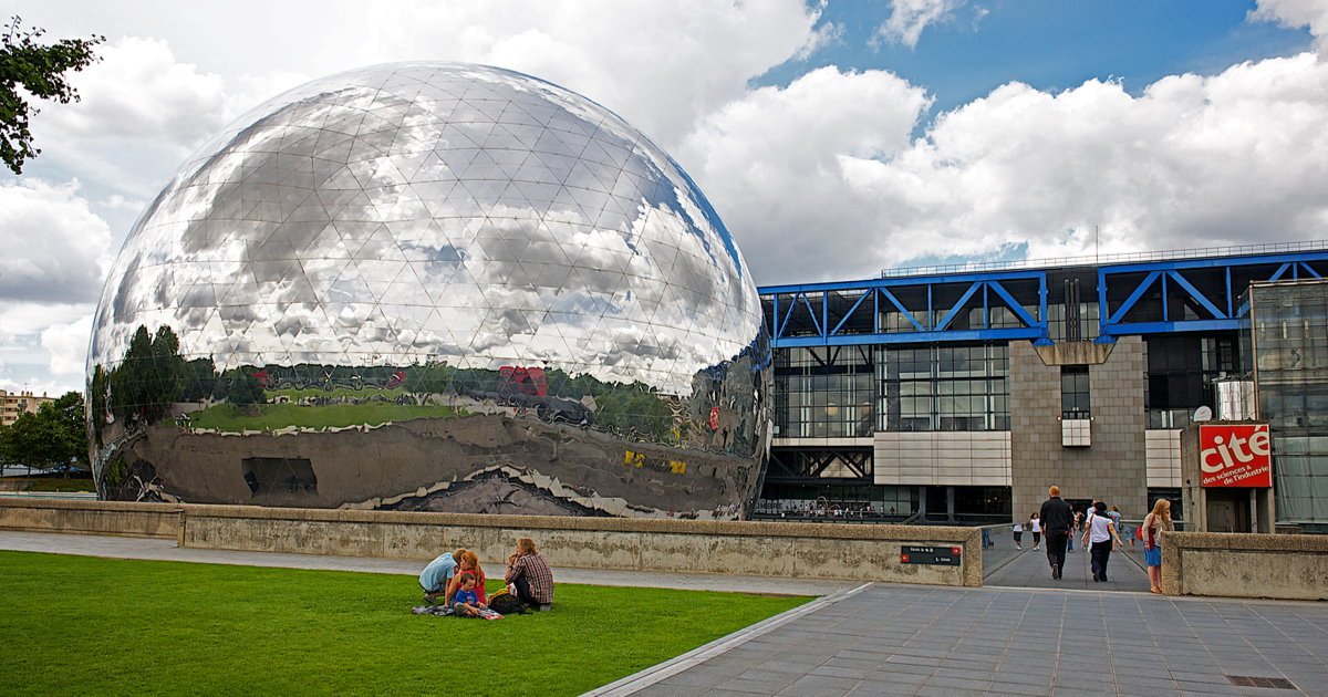 Cité des Sciences et de l’Industrie Museum in Paris (Editorial)