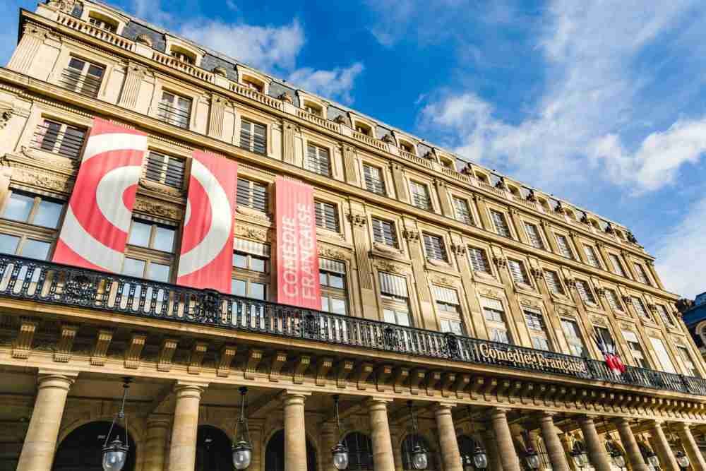 Comedie Francaise in Paris in France