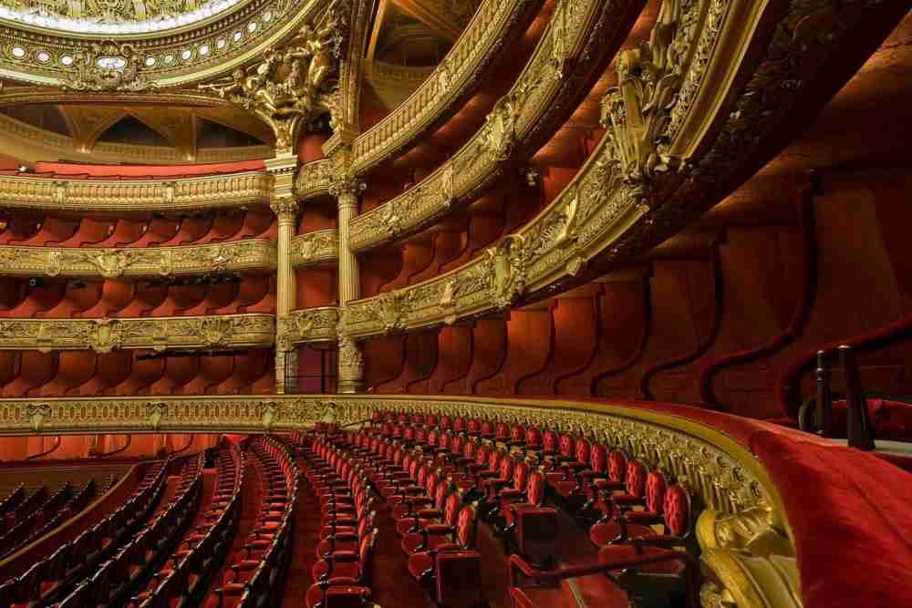 La salle Richelieu in Paris in France