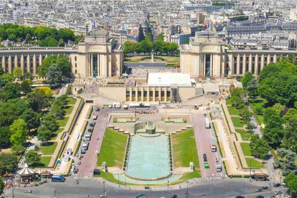 Théâtre National de Chaillot in Paris in France