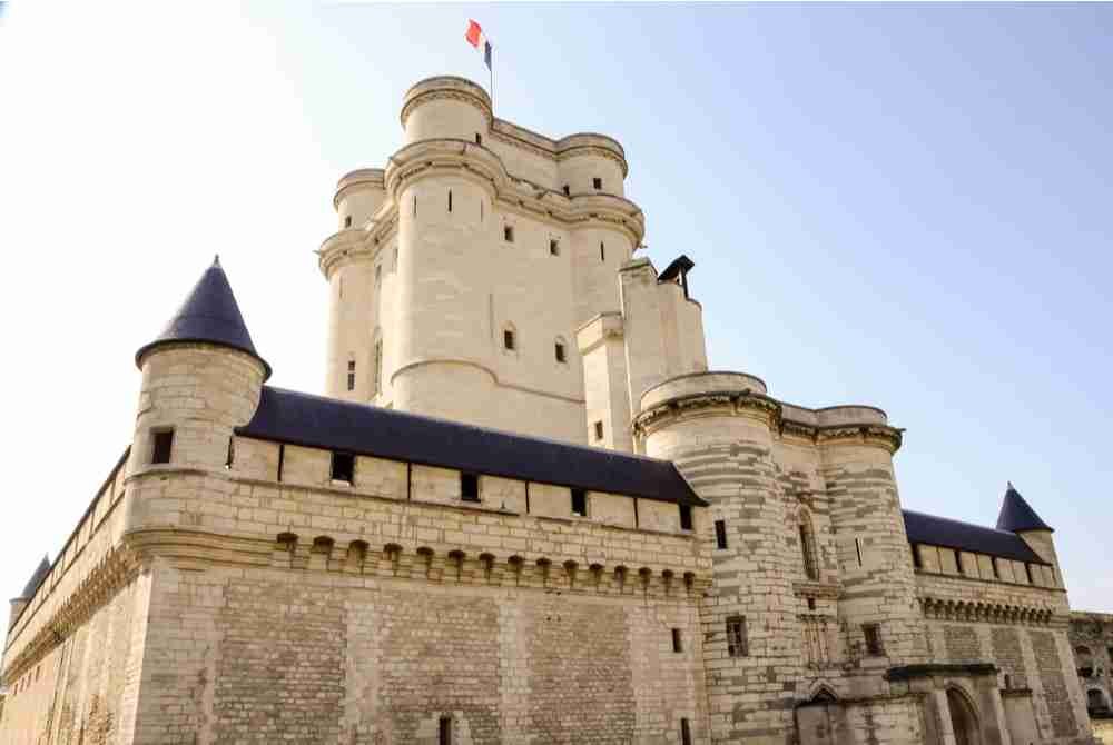 chateau des vincennes in Paris in France