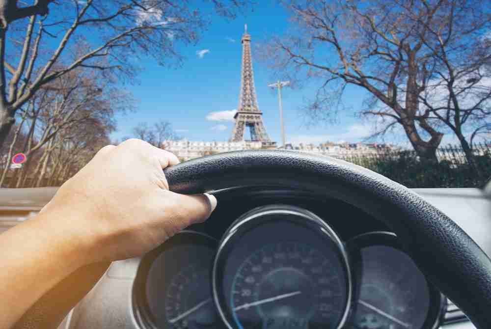 rent a car in Paris in France