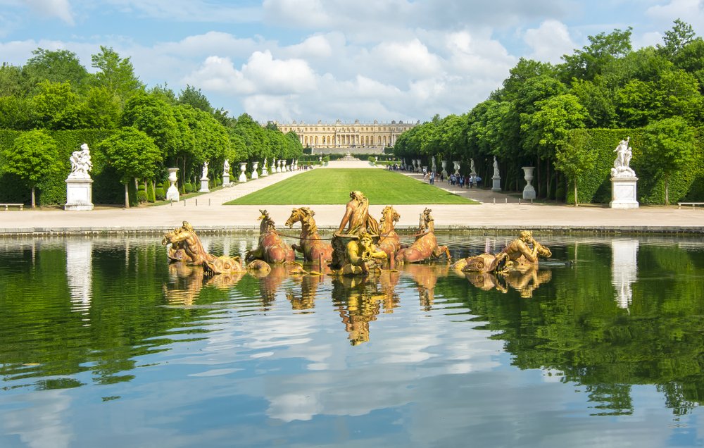 Highlights in the Park of  Versailles Palace